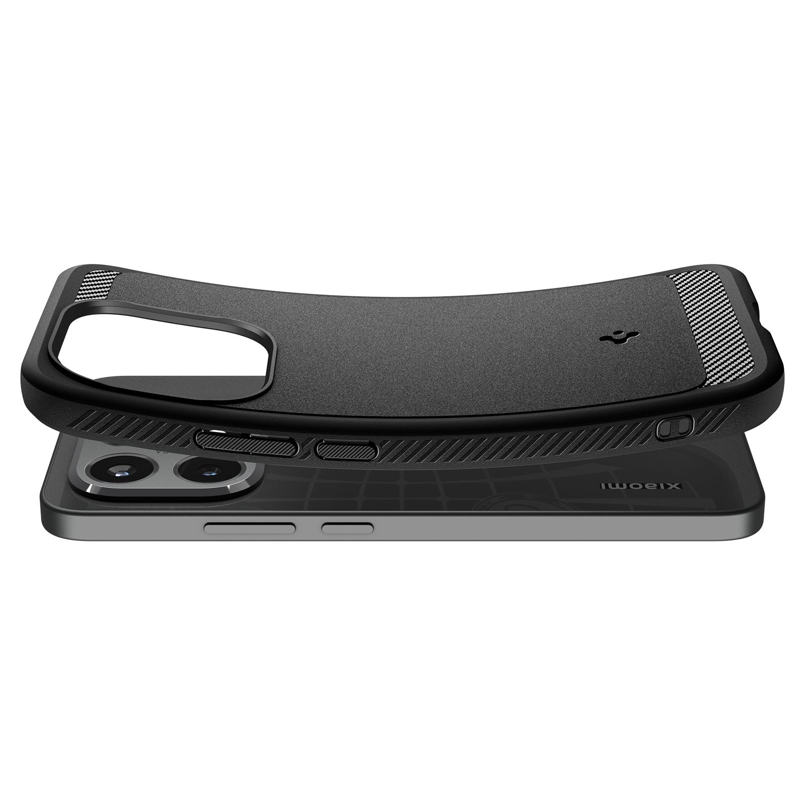 Spigen Rugged Armor, matte black - Xiaomi 15T (10)