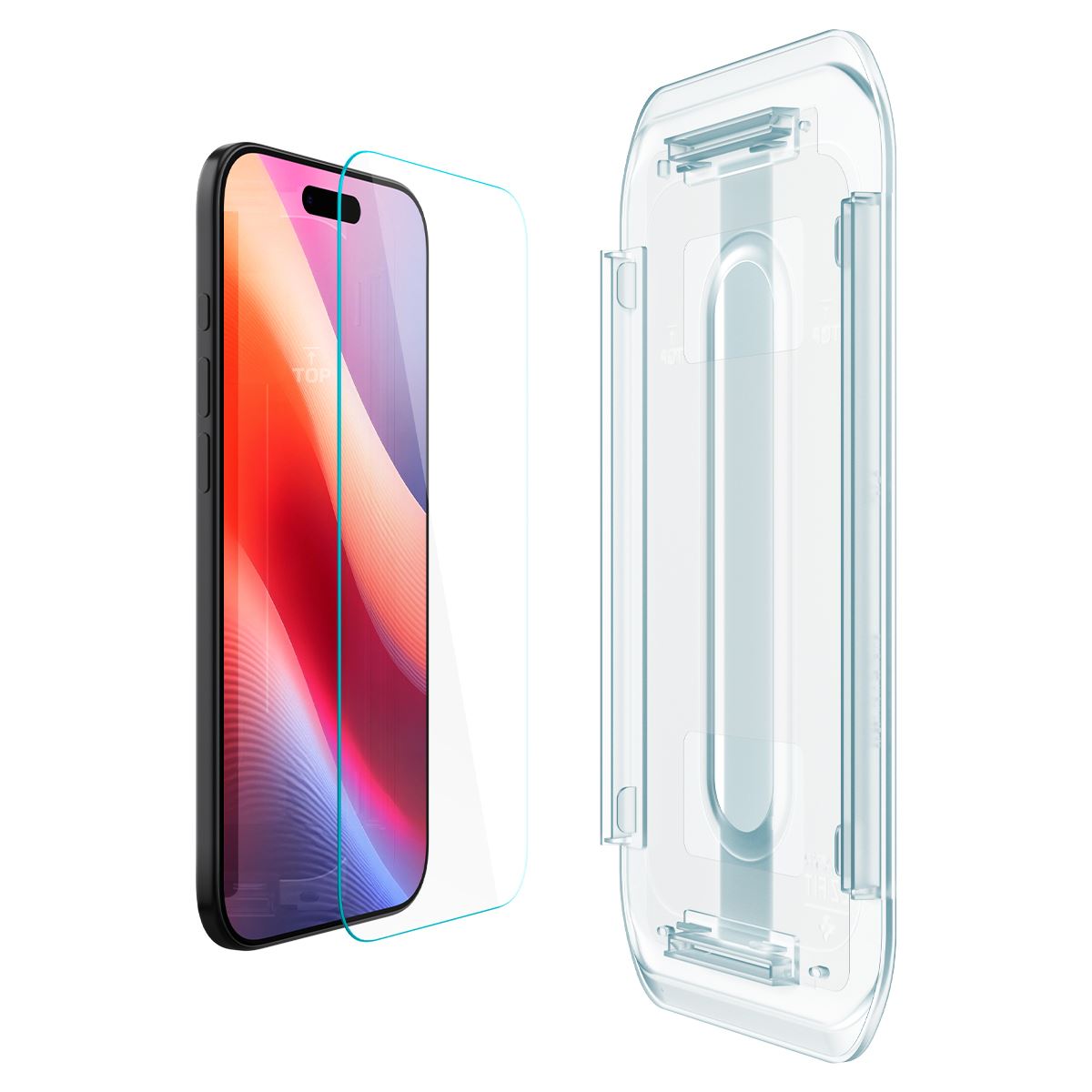 Spigen Glass tR EZ Fit 2 Pack, transparency - iPhone Air (3)
