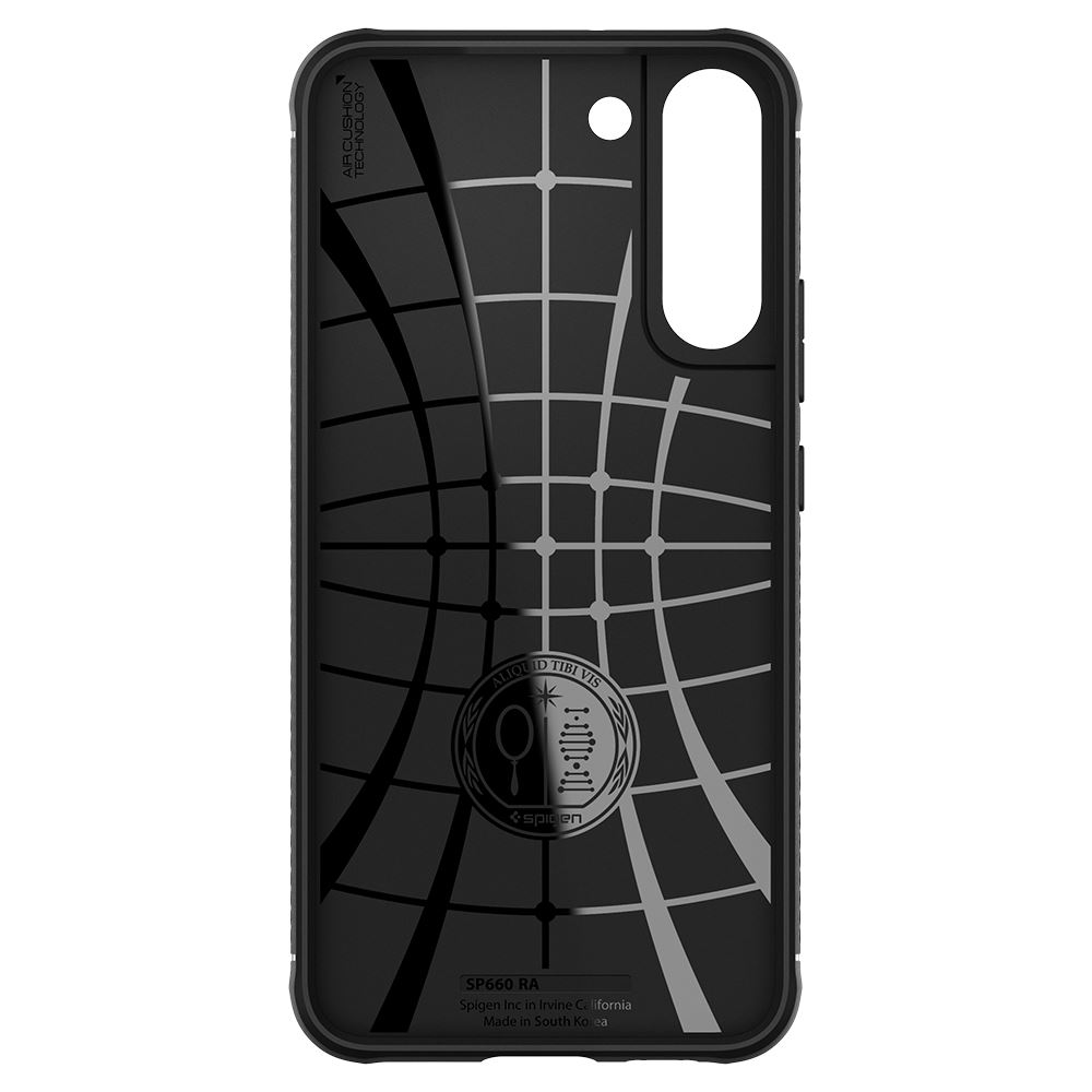 Spigen Rugged Armor, matte black - Samsung Galaxy S22 (4)