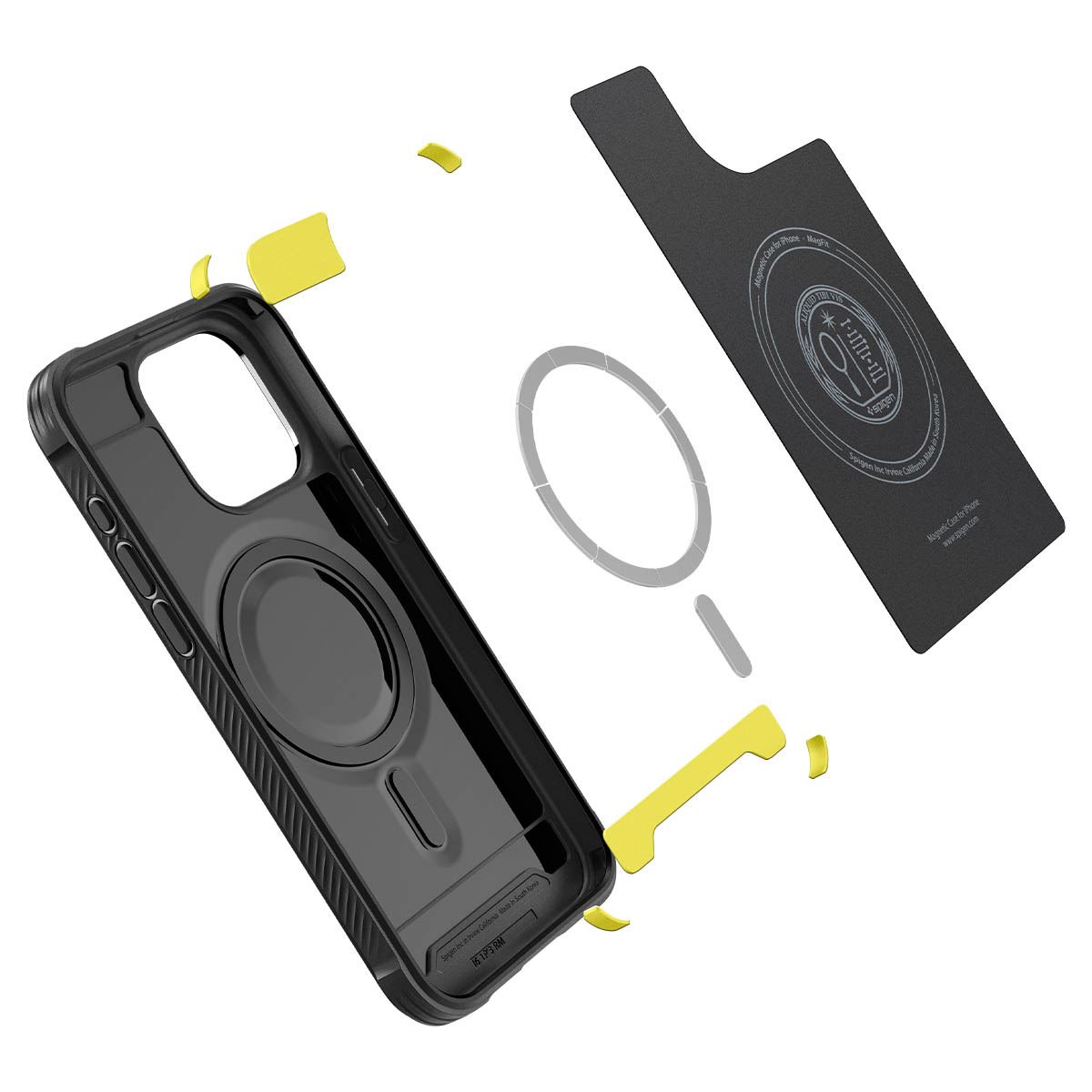 Spigen Rugged Armor MagSafe, matte black - iPhone 15 Pro (10)