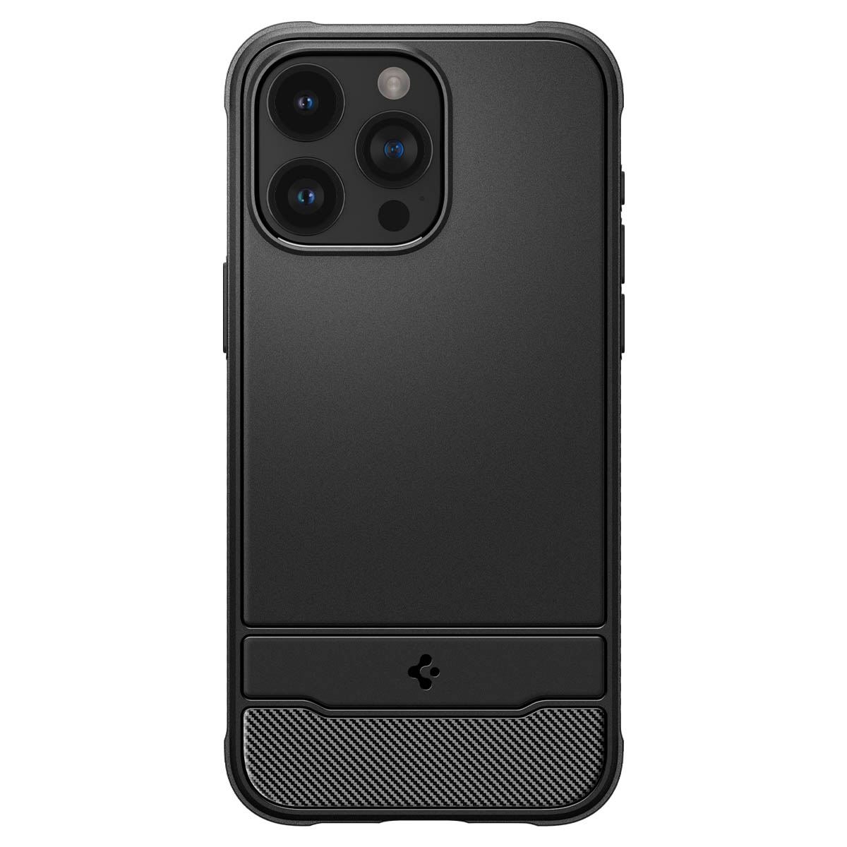 Spigen Rugged Armor MagSafe, matte black - iPhone 15 Pro (3)