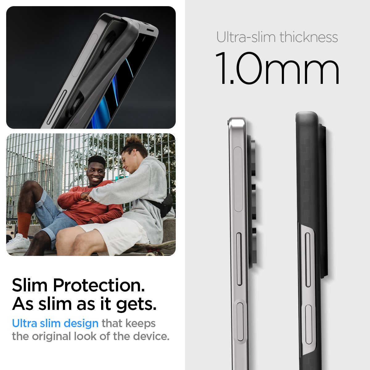 Spigen Air Skin Pro, black - Samsung Galaxy Z Fold5 (9)