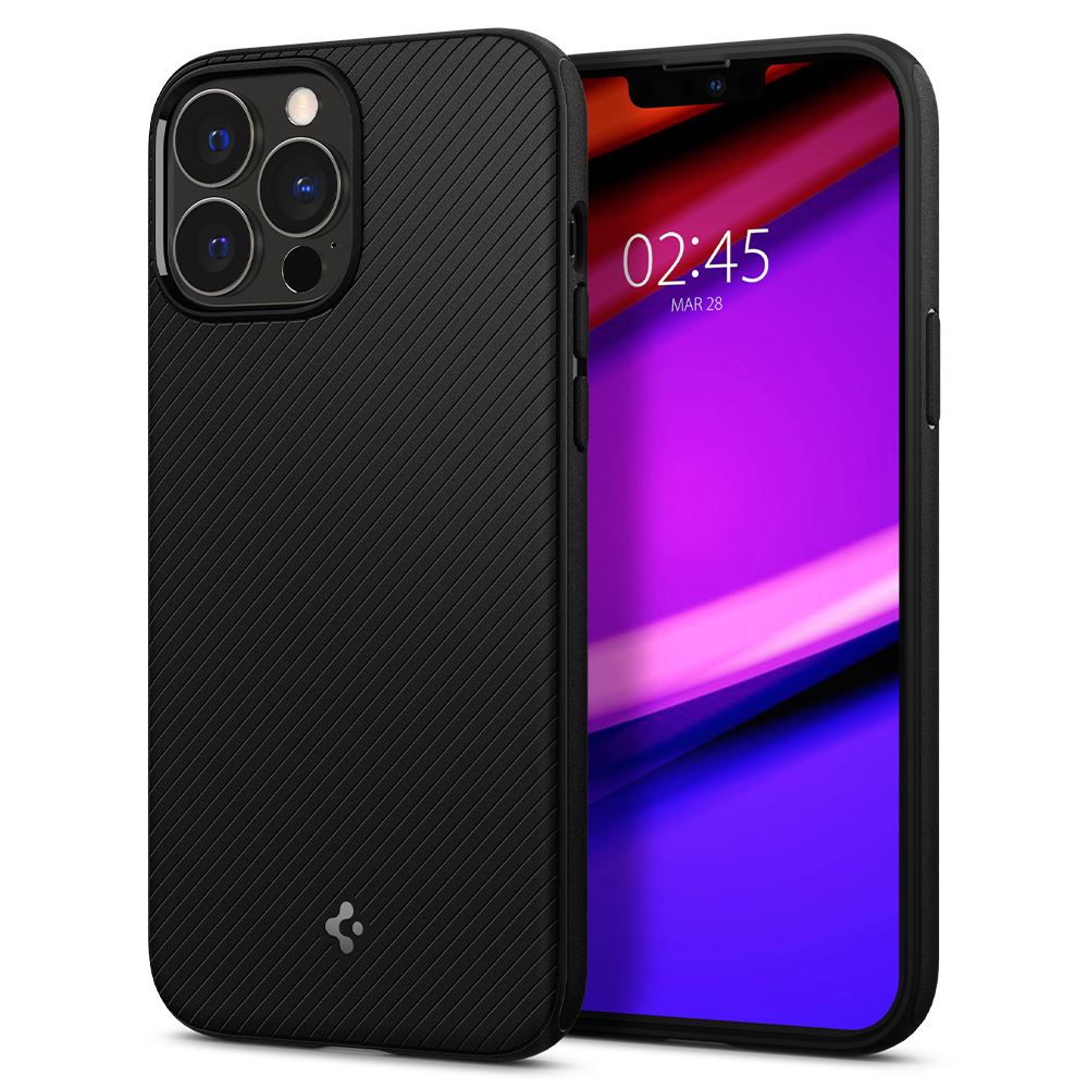 Spigen Mag Armor, matte black - iPhone 13 Pro (2)