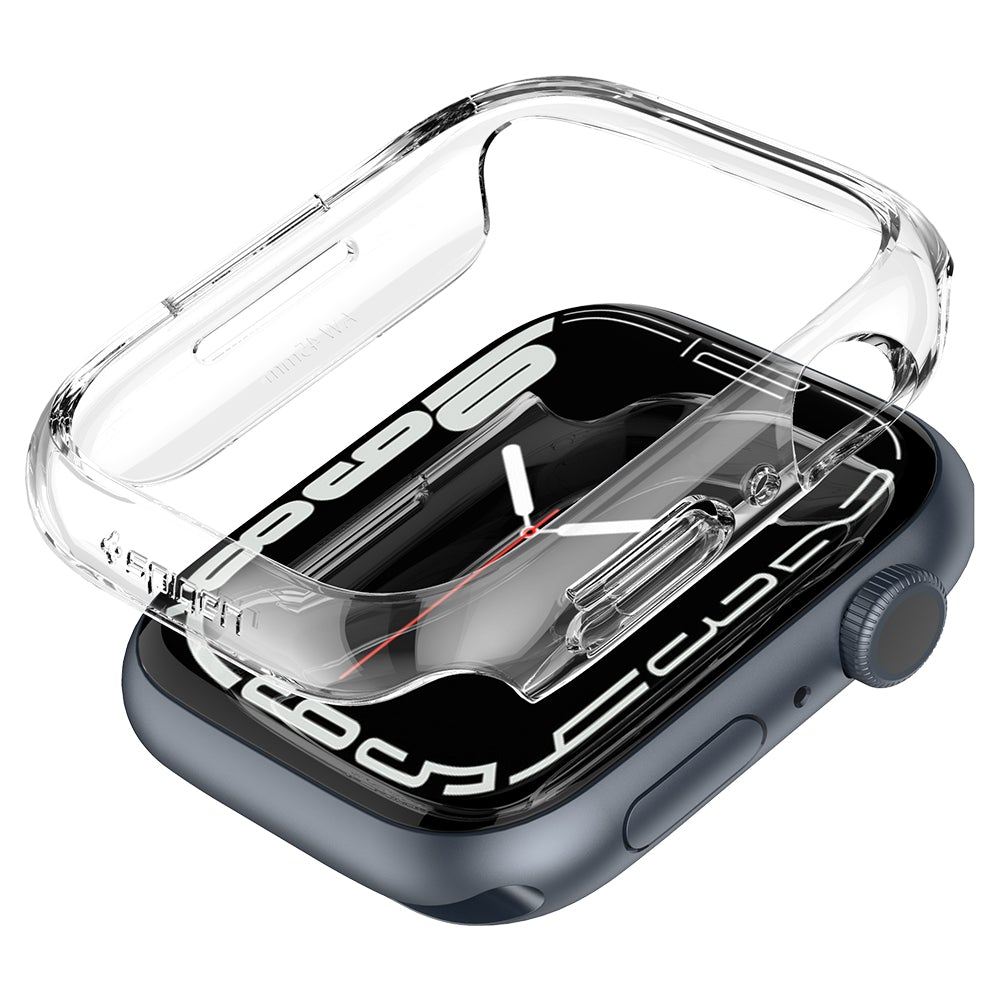 Spigen Thin Fit, clear - Apple Watch 9/8/7 45mm (1)