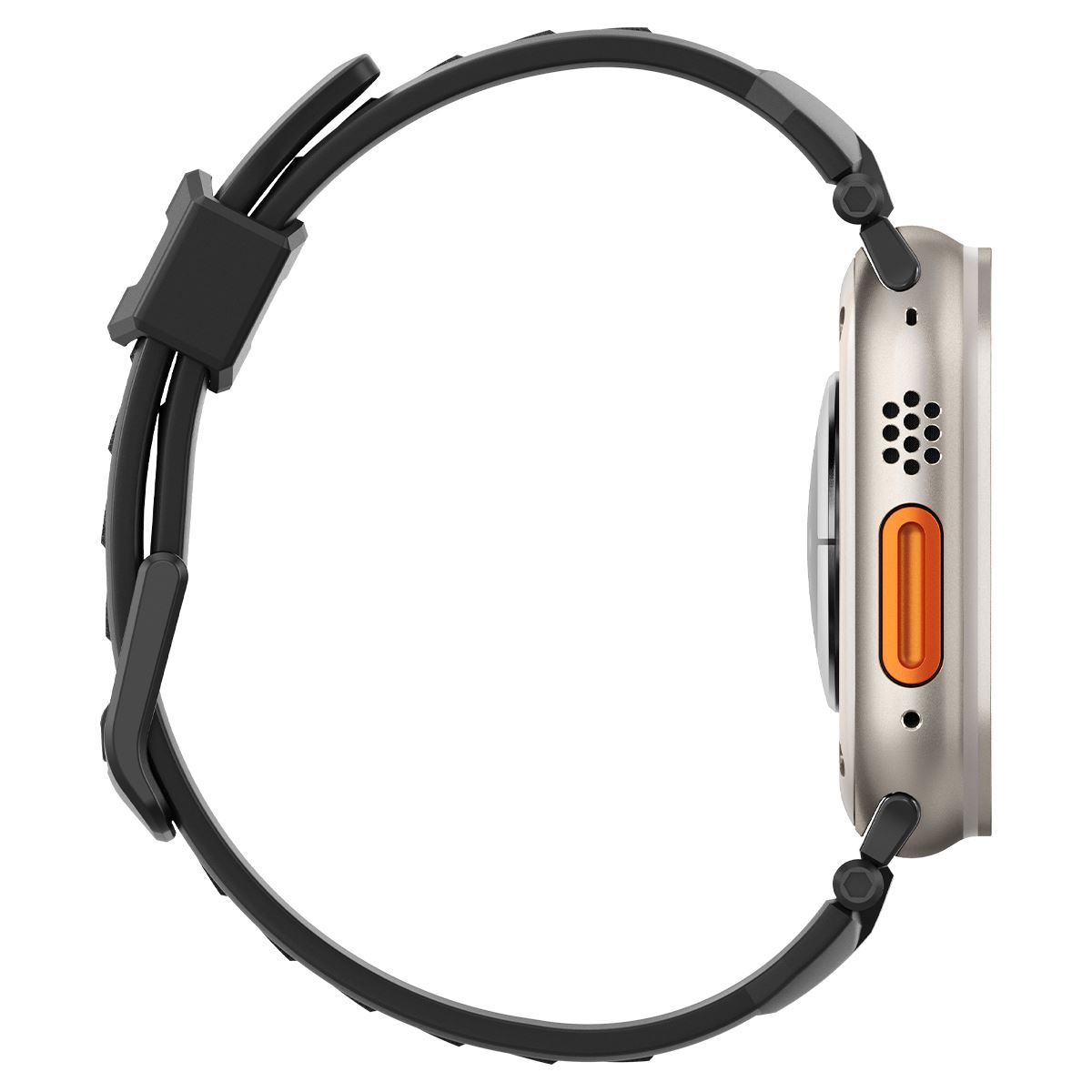 Spigen Rugged Ultra Band, matte black - Apple Watch 49mm/46mm/45mm/44mm/42mm (6)