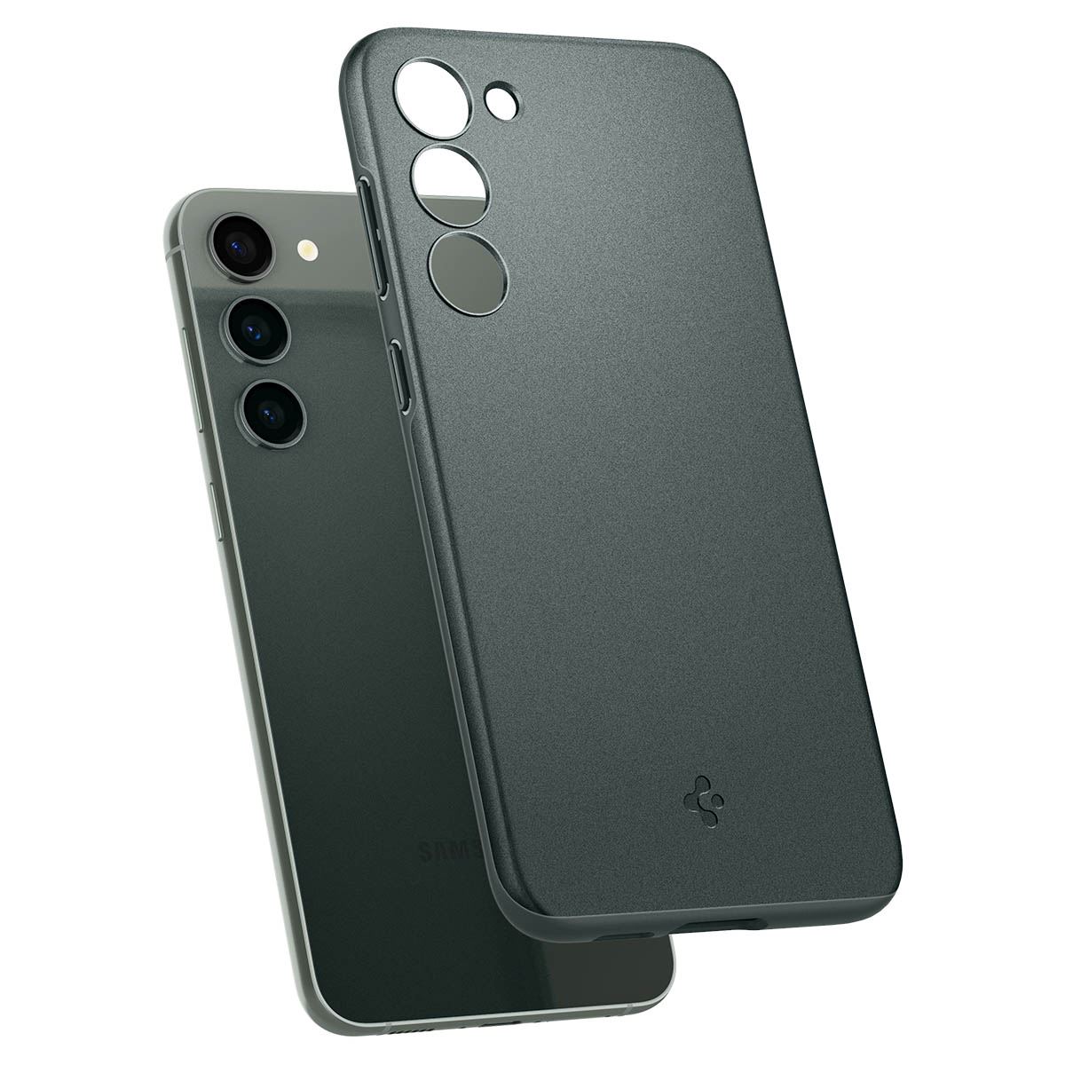 Spigen Thin Fit, abyss green - Samsung Galaxy S23 (8)