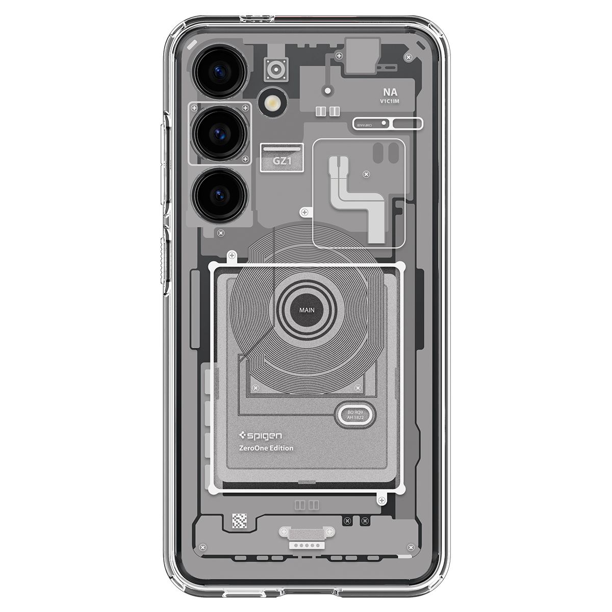 Spigen Ultra Hybrid, zero one white - Samsung Galaxy S24 (2)
