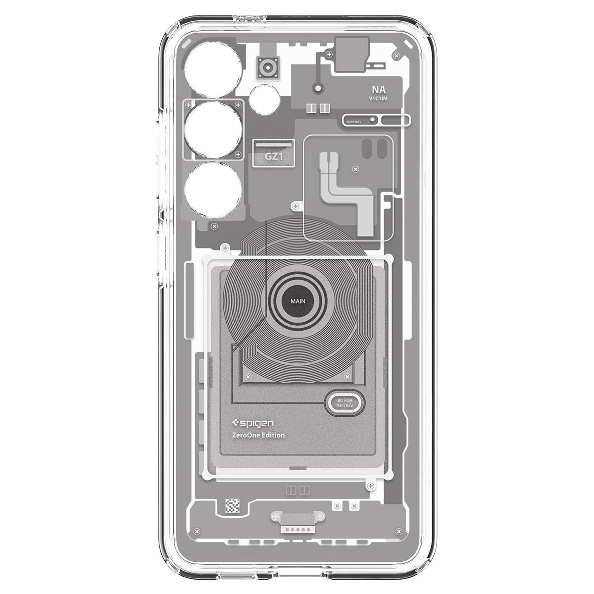 Spigen Ultra Hybrid, zero one white - Samsung Galaxy S24 (3)