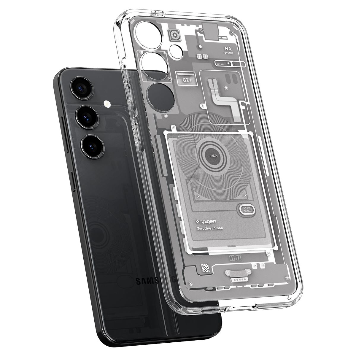 Spigen Ultra Hybrid, zero one white - Samsung Galaxy S24 (8)