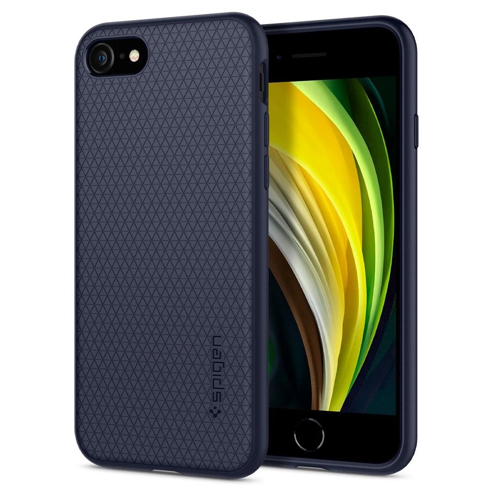 Spigen Liquid Air, midnight blue - iPhone SE/8/7 (1)