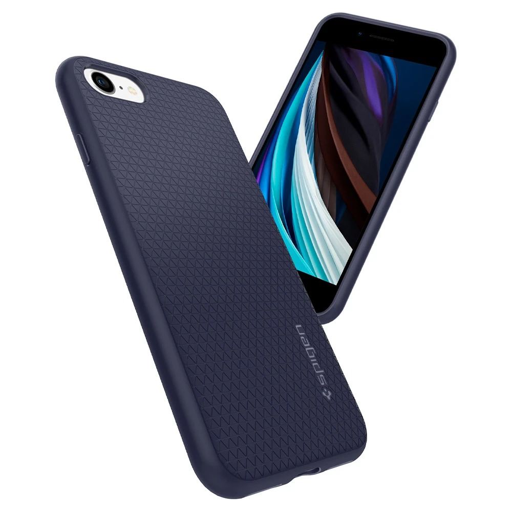 Spigen Liquid Air, midnight blue - iPhone SE/8/7 (2)