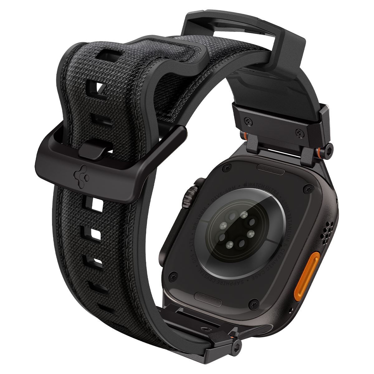 Spigen DuraPro Armor, black edition - Apple Watch 49mm/46mm/45mm/44mm  (4)