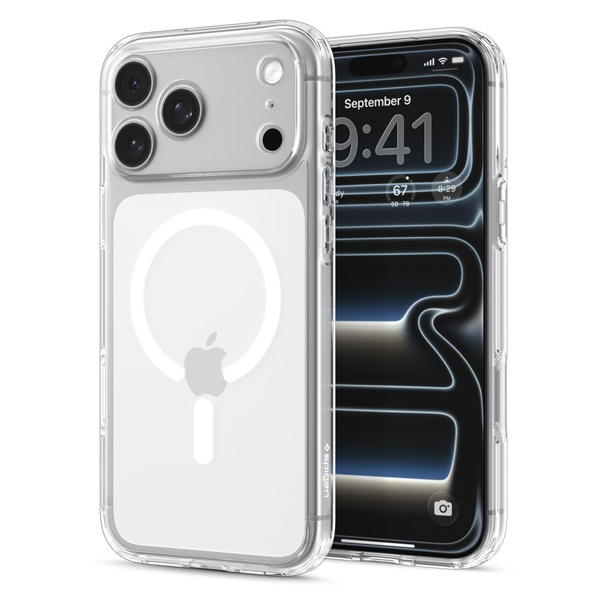 Spigen Ultra Hybrid MagSafe, clear white - iPhone 18 Pro/17 Pro (12)
