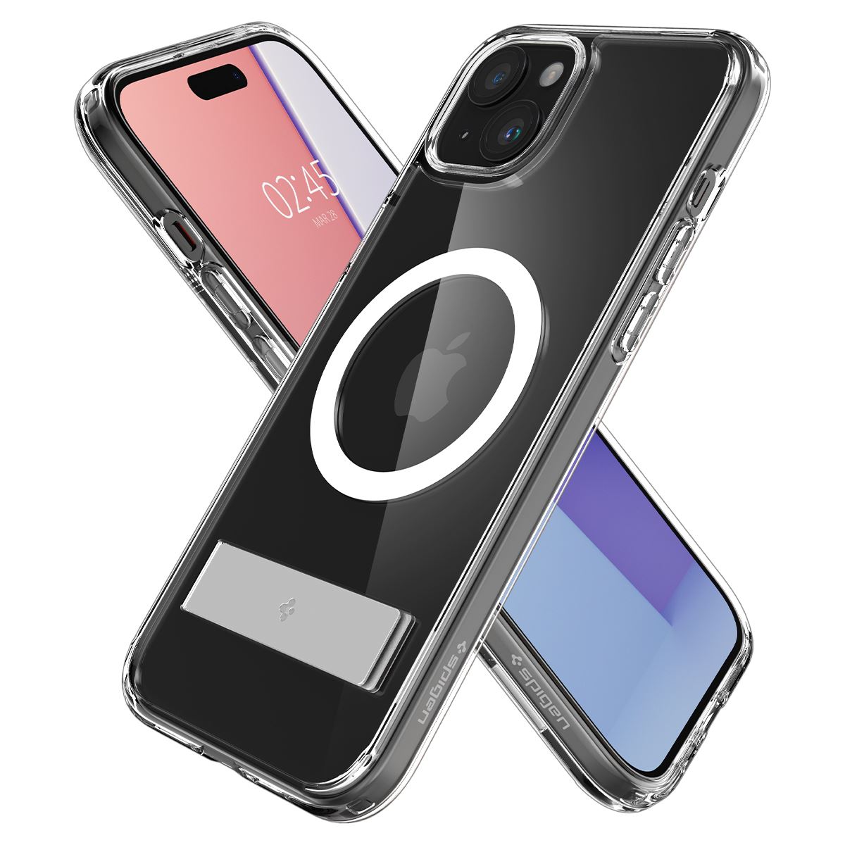 Spigen Ultra Hybrid S MagSafe, crystal clear - iPhone 15 (7)
