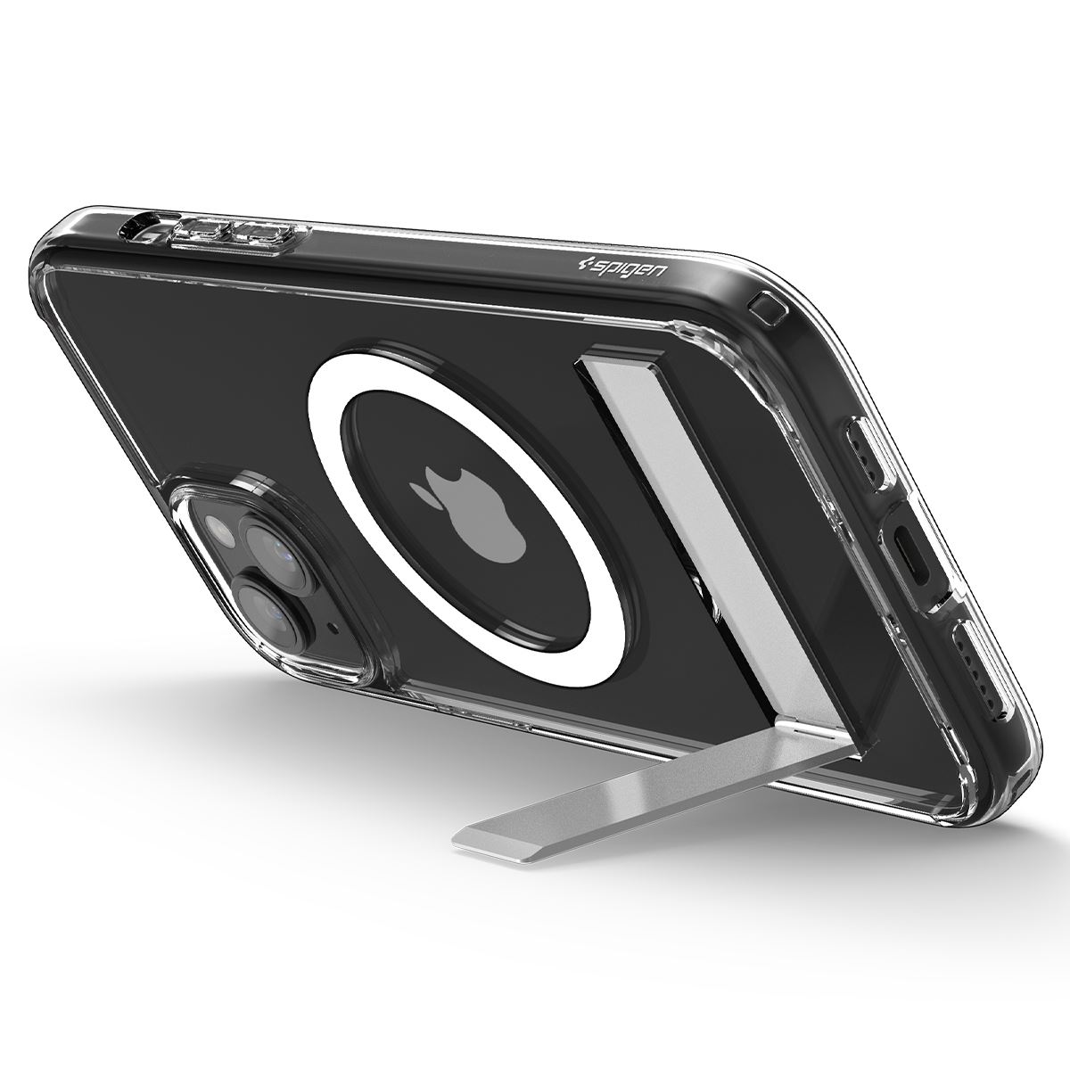 Spigen Ultra Hybrid S MagSafe, crystal clear - iPhone 15 (9)