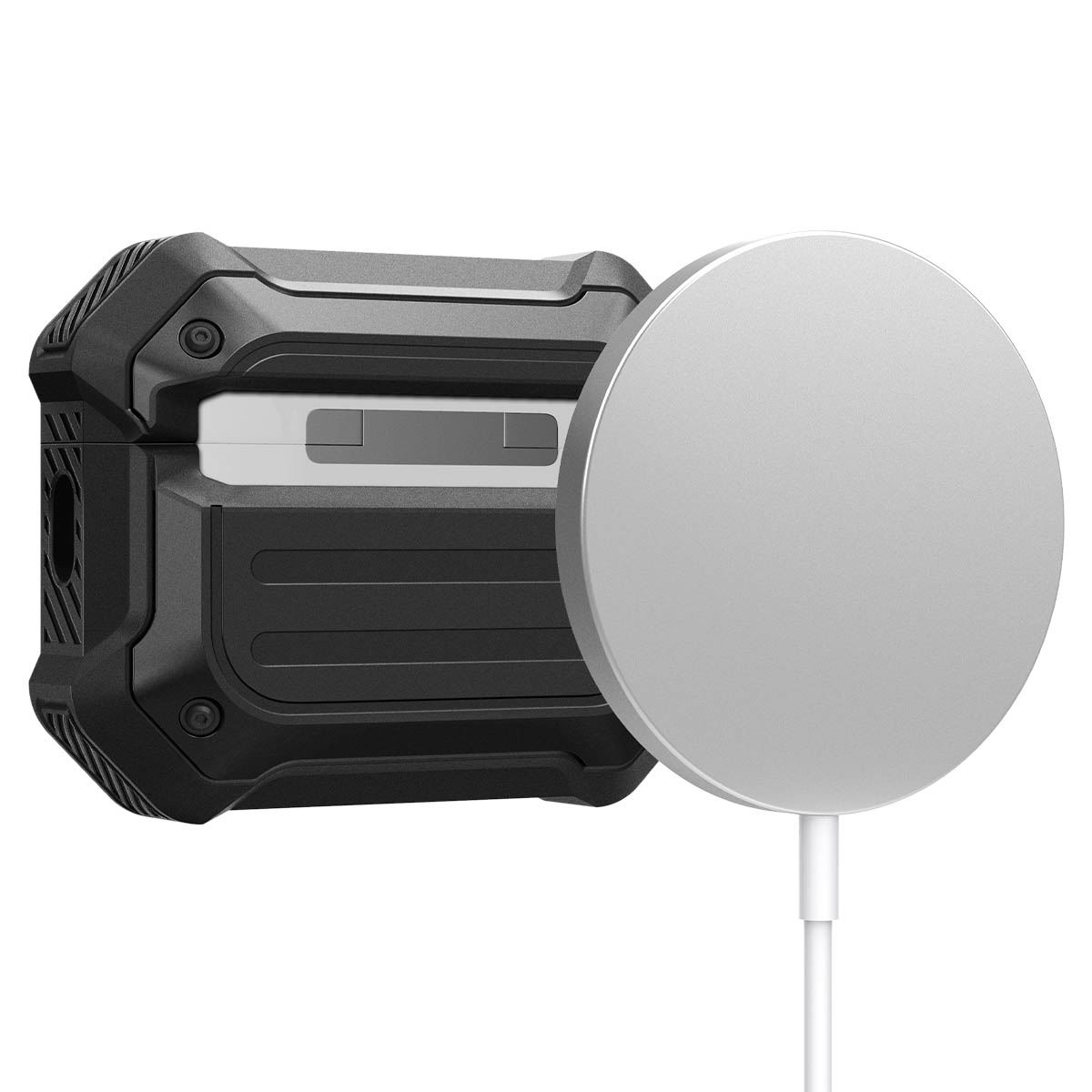 Spigen Tough Armor MagSafe, black - AirPods Pro 2 (3)