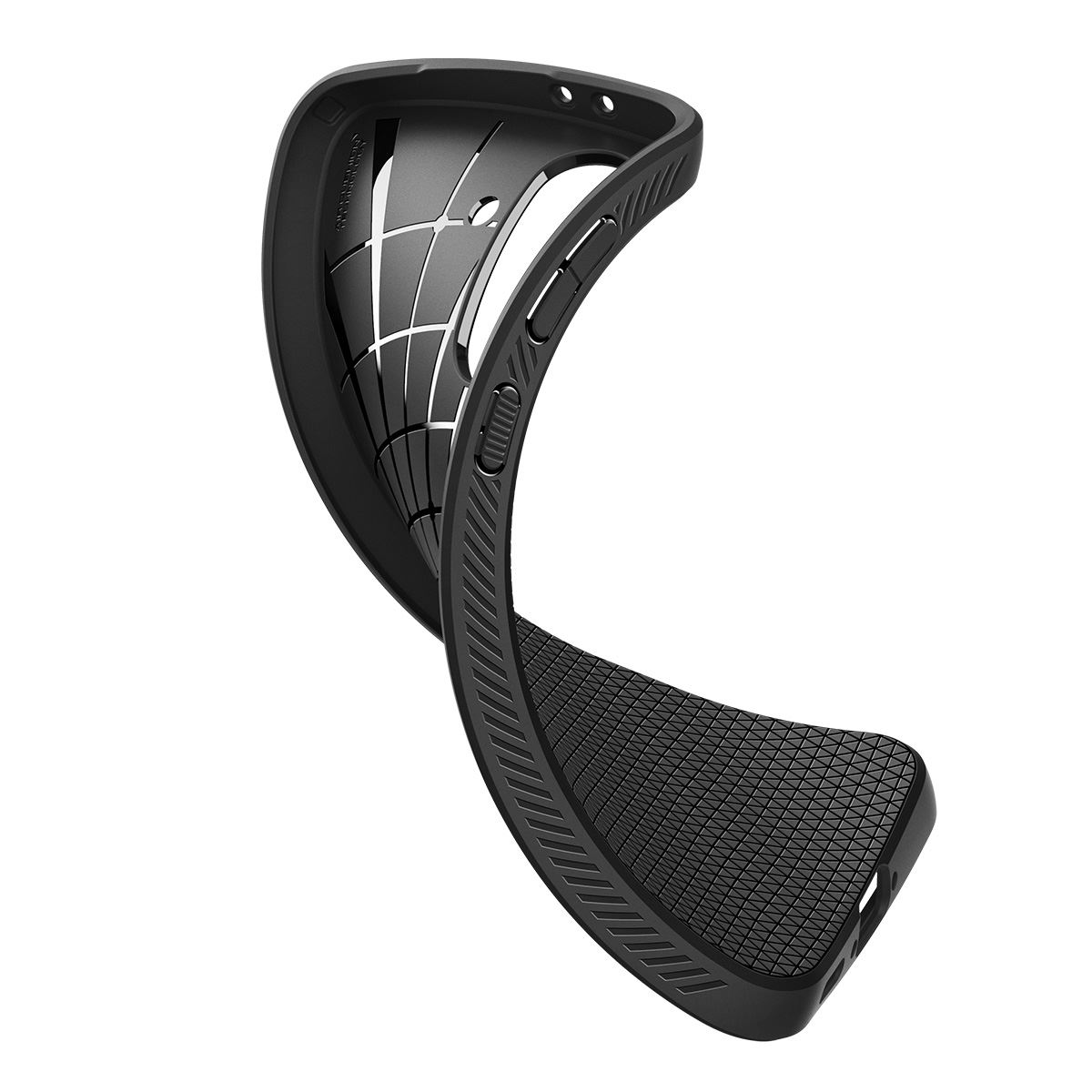 Spigen Liquid Air, matte black - Spigen Galaxy A36 5G (10)