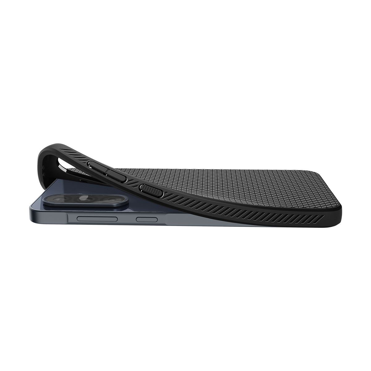 Spigen Liquid Air, matte black - Spigen Galaxy A36 5G (11)