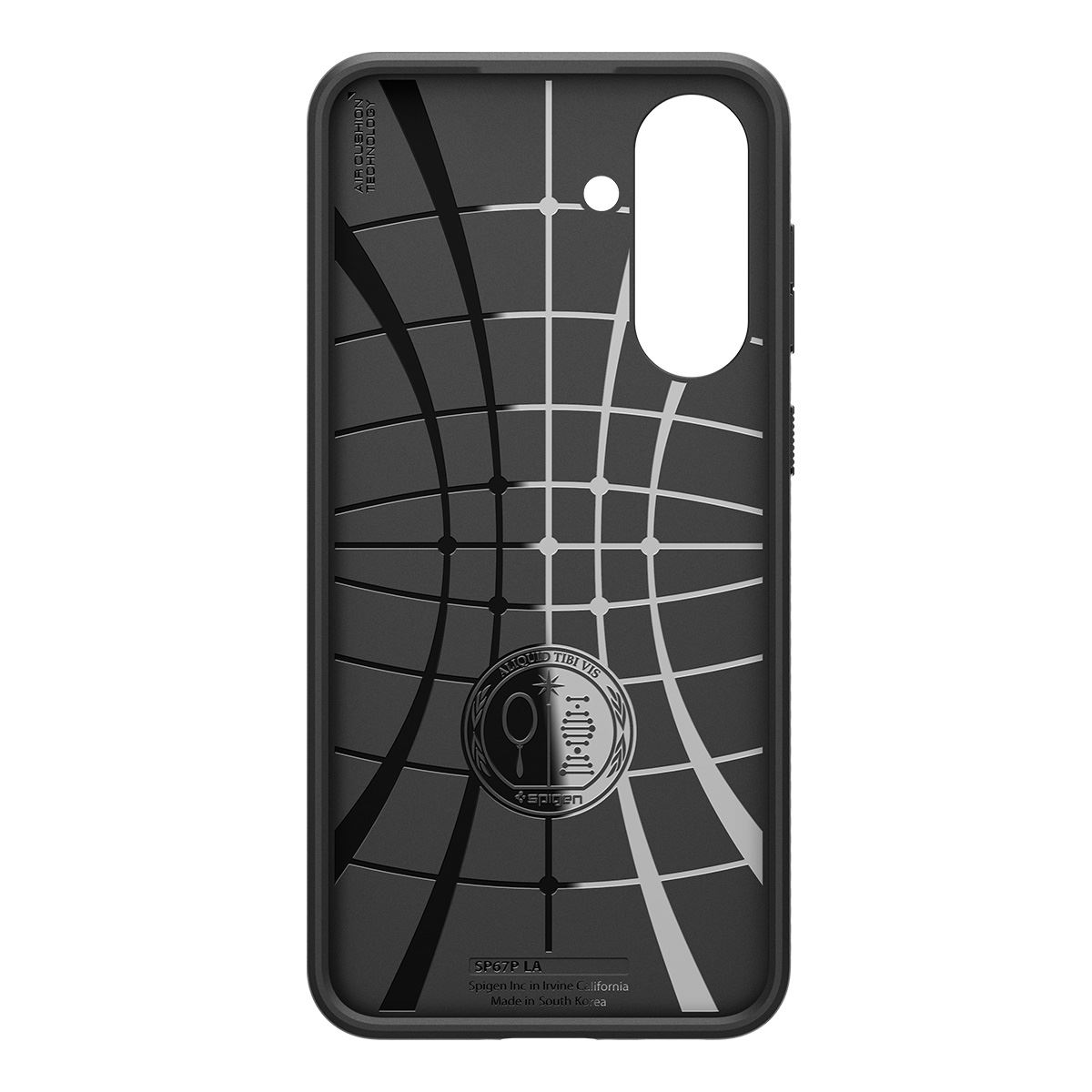 Spigen Liquid Air, matte black - Spigen Galaxy A36 5G (4)