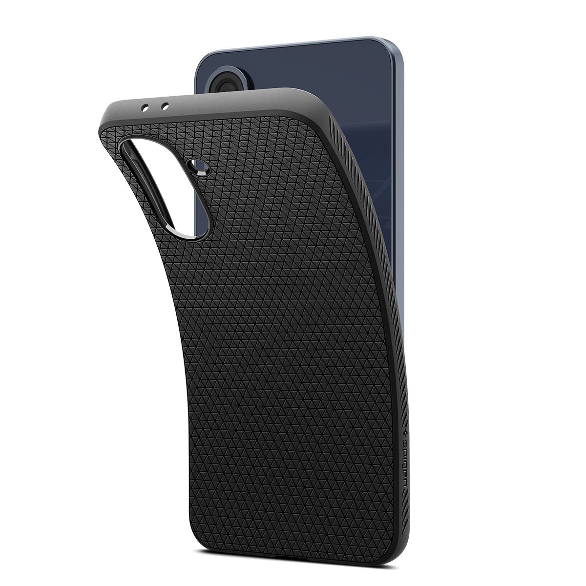 Spigen Liquid Air, matte black - Spigen Galaxy A36 5G (7)