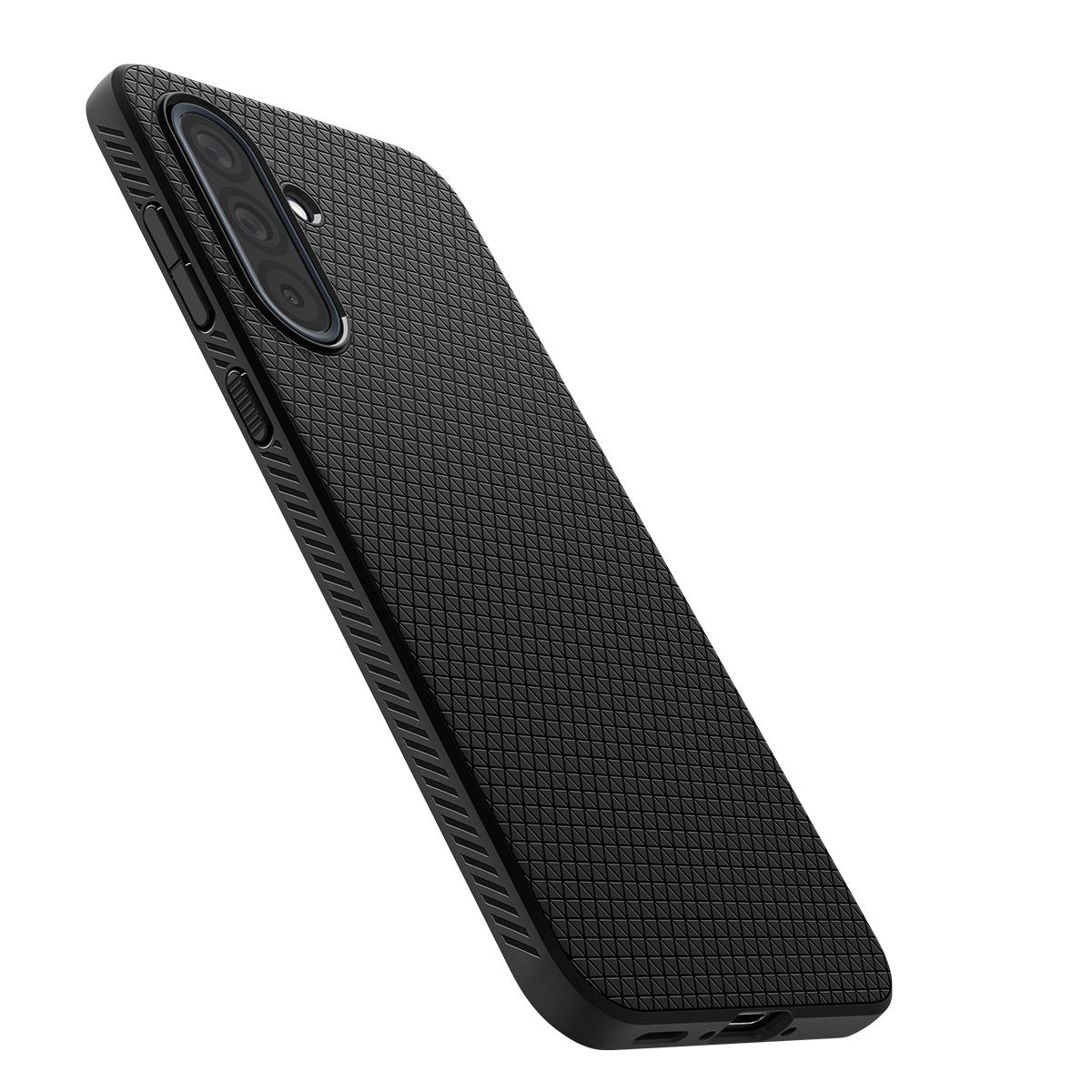 Spigen Liquid Air, matte black - Spigen Galaxy A36 5G (9)