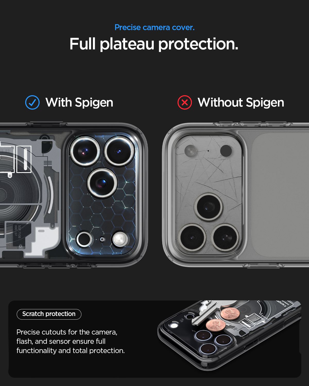 Spigen Ultra Hybrid MagSafe, zero one black - iPhone 18 Pro Max/17 Pro Max (16)