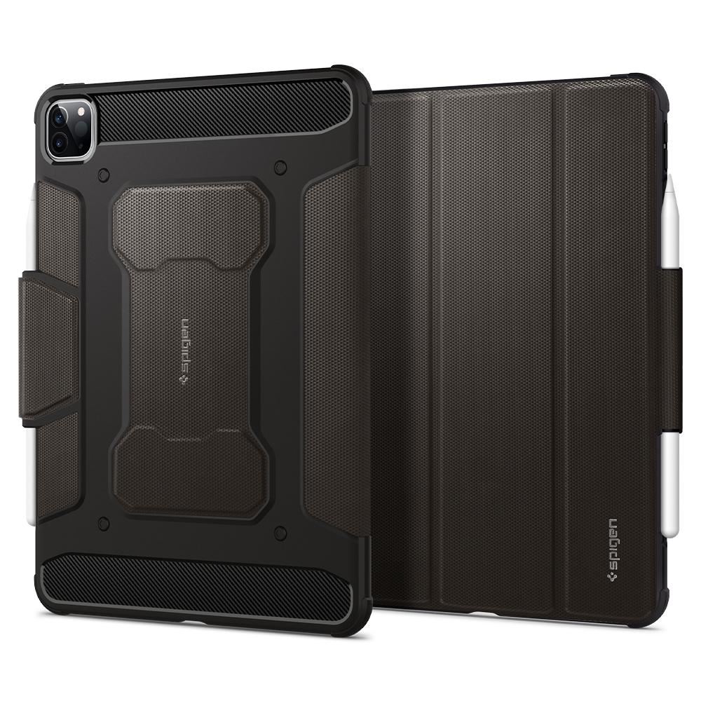Spigen Rugged Armor Pro, gunmetal - iPad Pro 11" (2022/2021/2020/2018) (2)