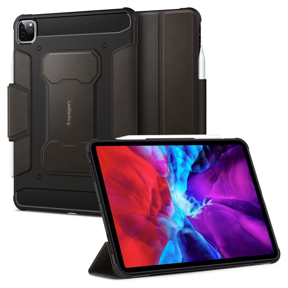 Spigen Rugged Armor Pro, gunmetal - iPad Pro 11 (2022/2021/2020/2018)