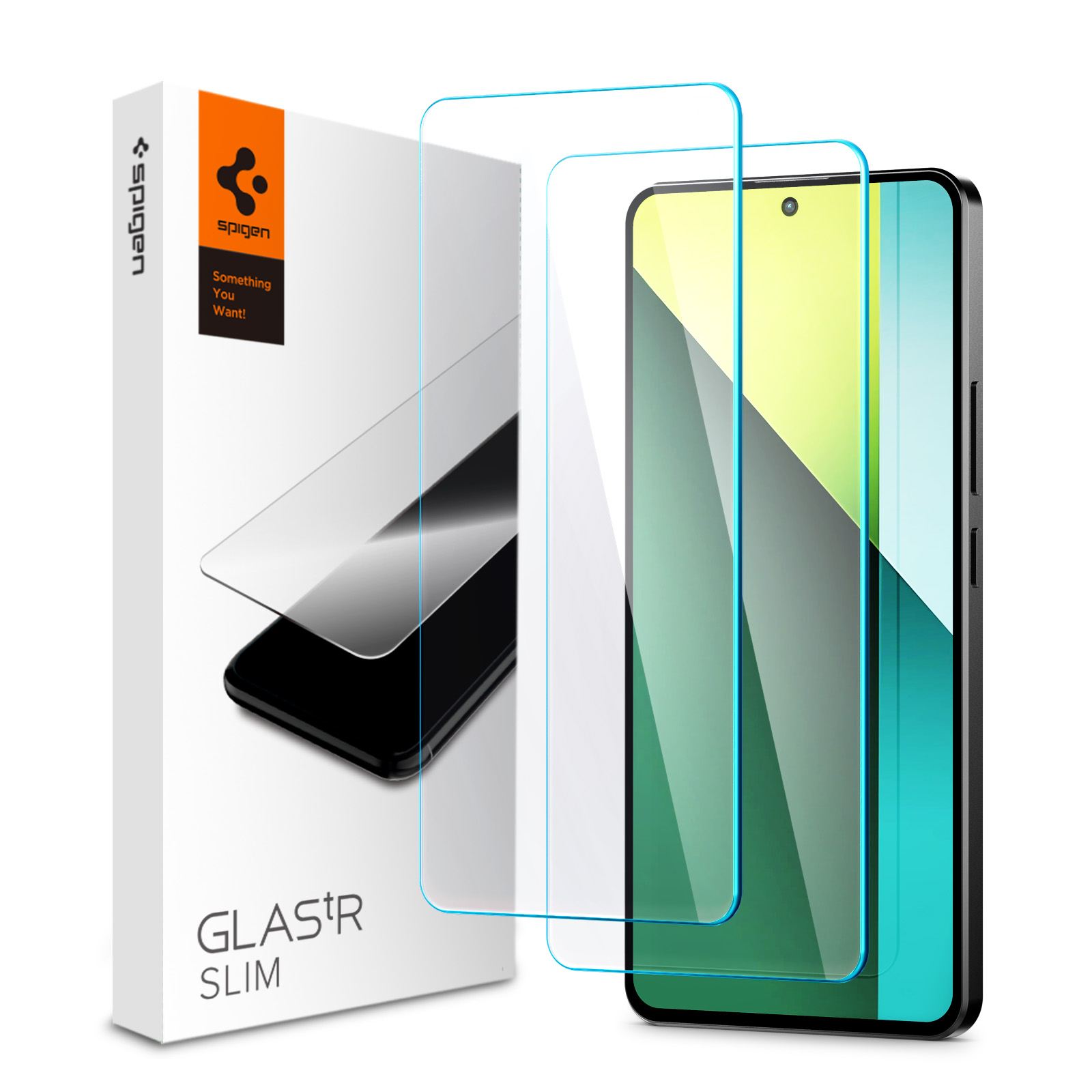 Spigen Glass tR Slim 2 Pack - Xiaomi Redmi Note 13 Pro 5G