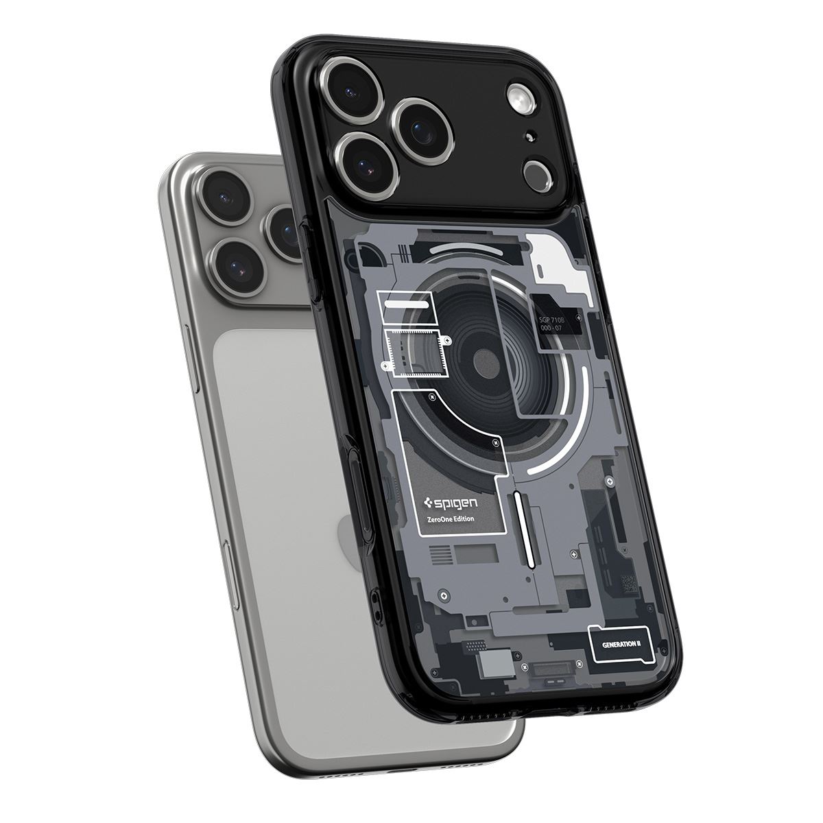 Spigen Ultra Hybrid MagSafe, zero one black - iPhone 17 Pro Max (5)