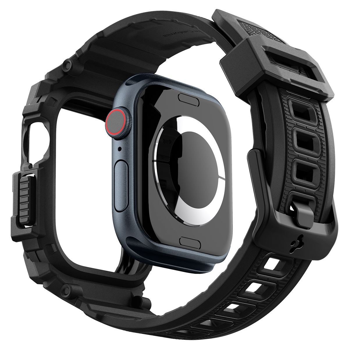Spigen Rugged Armor Pro, matte black - Apple Watch 11/10 42mm (8)