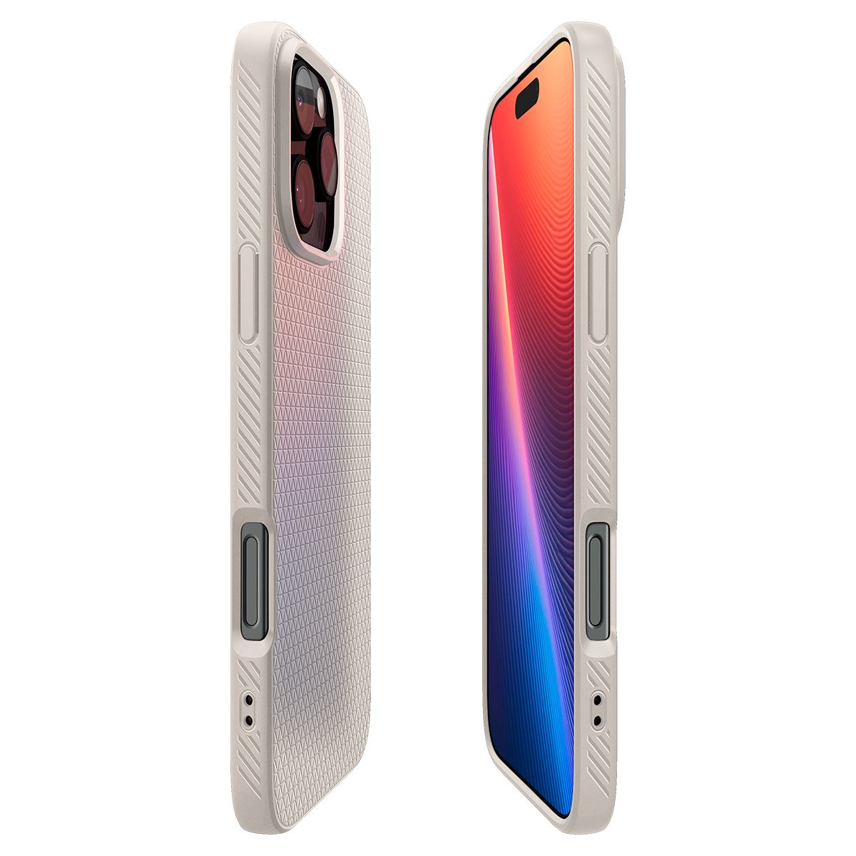 Spigen Liquid Air, natural titanium - iPhone 16 Pro Max (8)