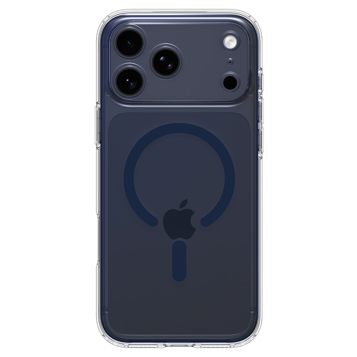 Spigen Ultra Hybrid MagSafe, clear deep blue - iPhone 17 Pro Max (2)