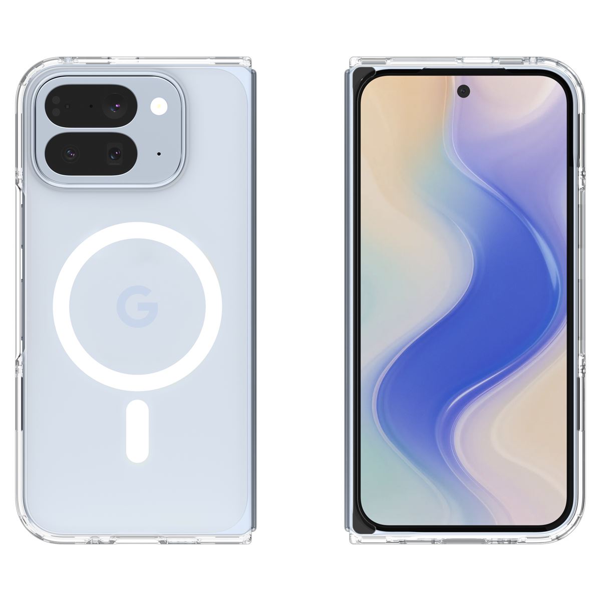 Spigen Ultra Hybrid MagSafe, clear white - Google Pixel 10 Pro Fold (4)