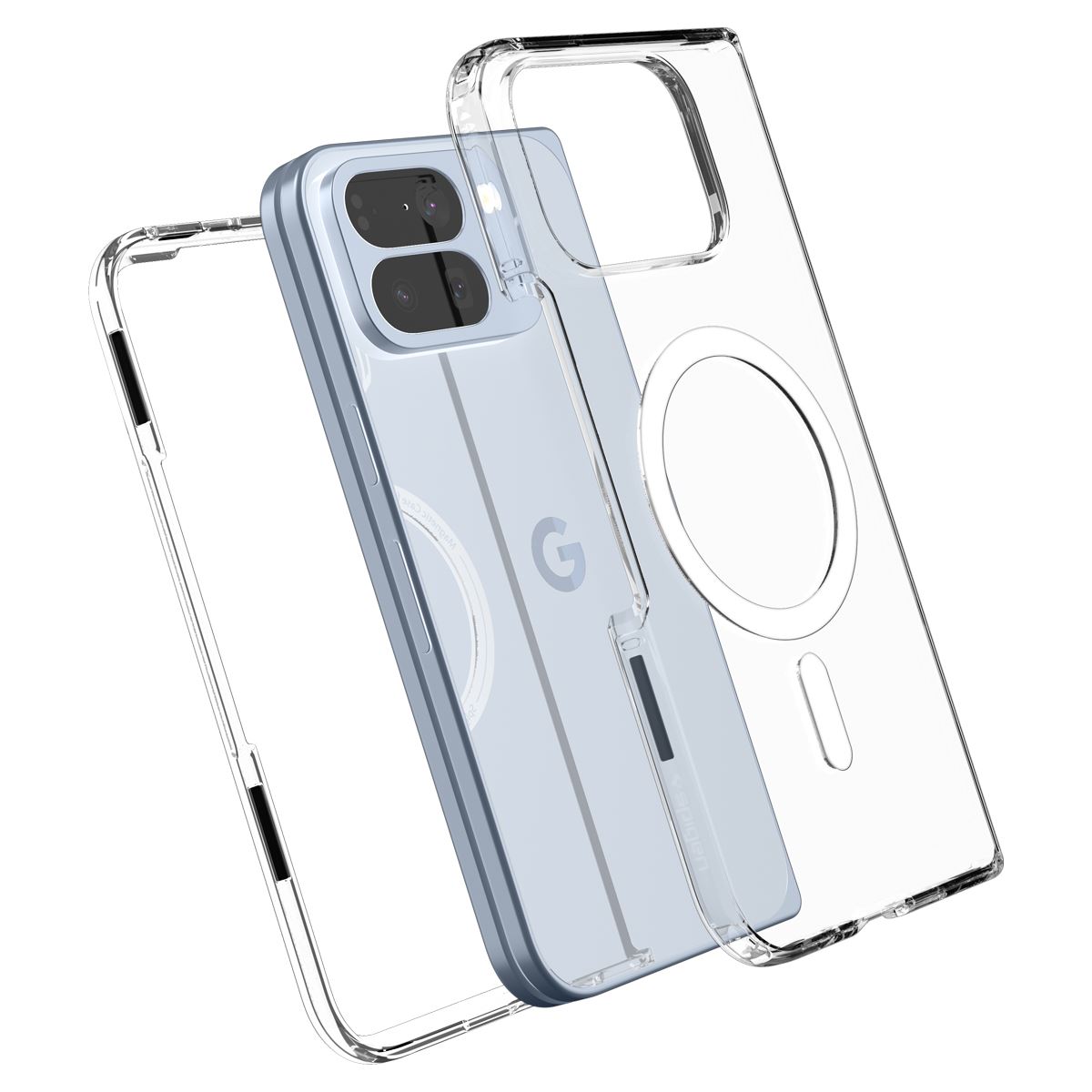 Spigen Ultra Hybrid MagSafe, clear white - Google Pixel 10 Pro Fold (9)