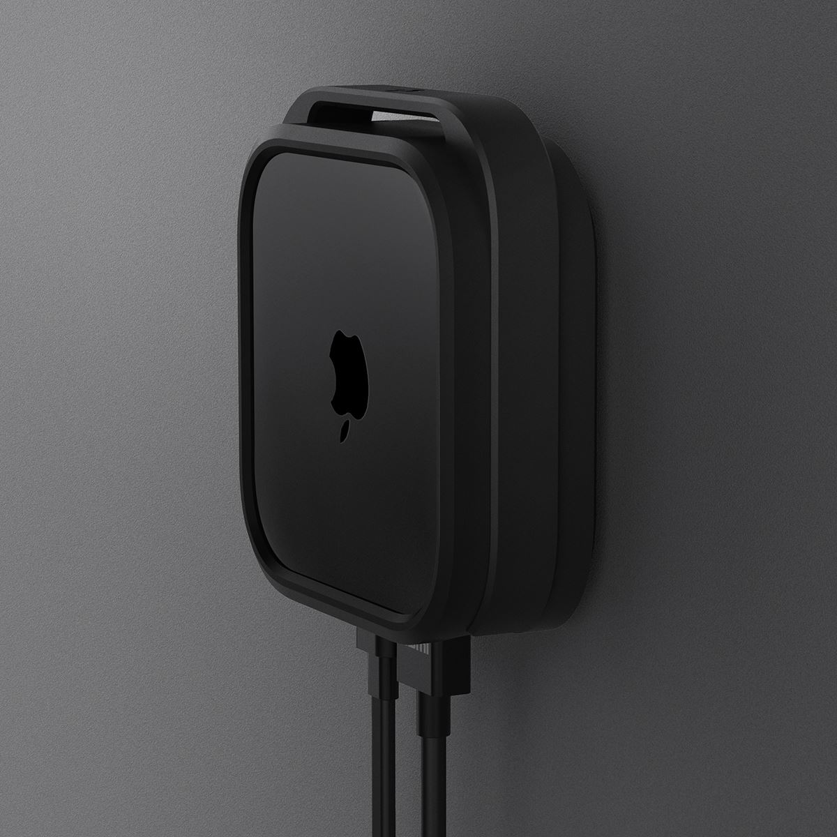 Spigen Silicone Fit Mount, black - Apple TV 4K 3th Gen (2022) (13)