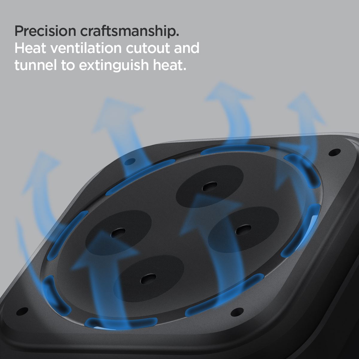 Spigen Silicone Fit Mount, black - Apple TV 4K 3th Gen (2022) (19)