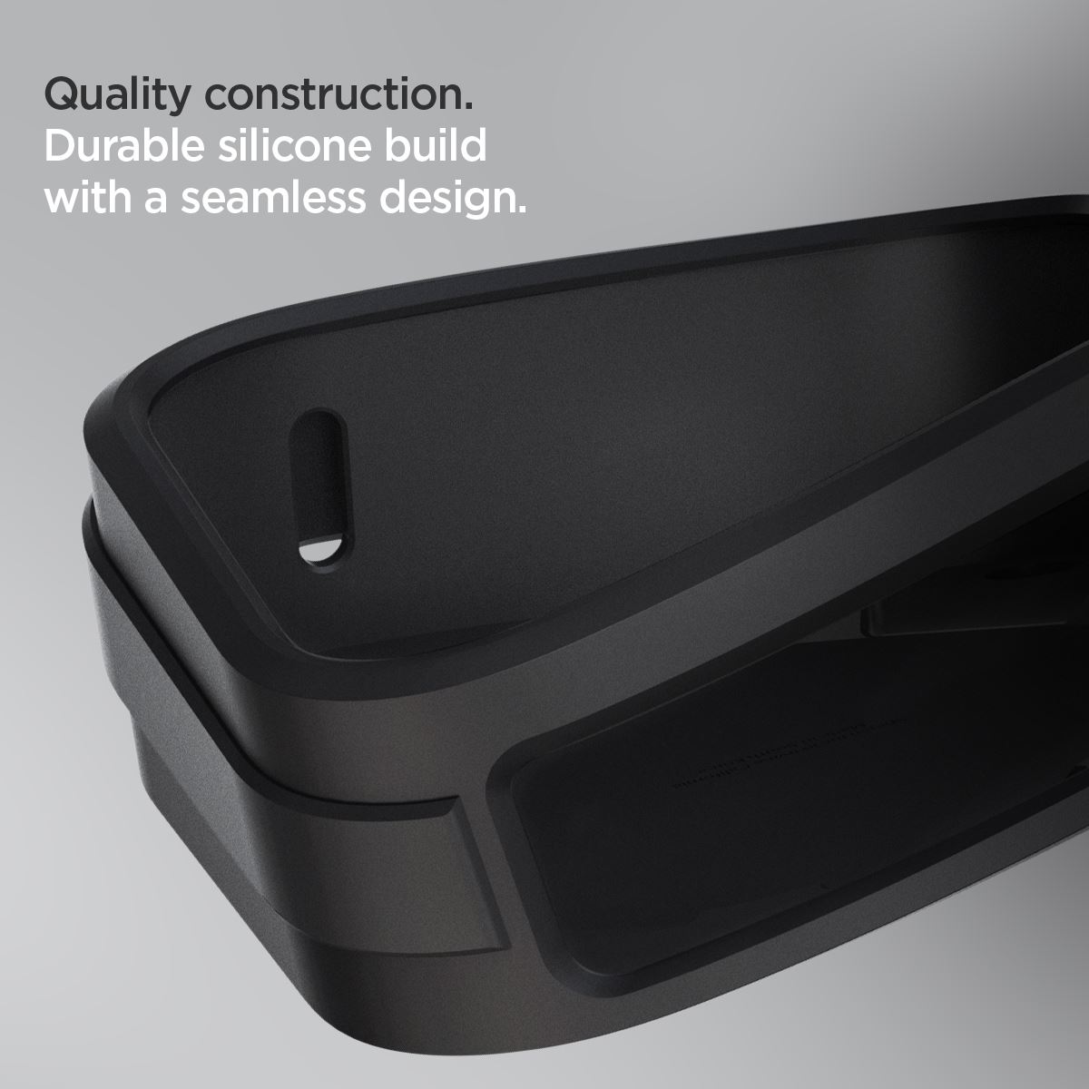 Spigen Silicone Fit Mount, black - Apple TV 4K 3th Gen (2022) (20)
