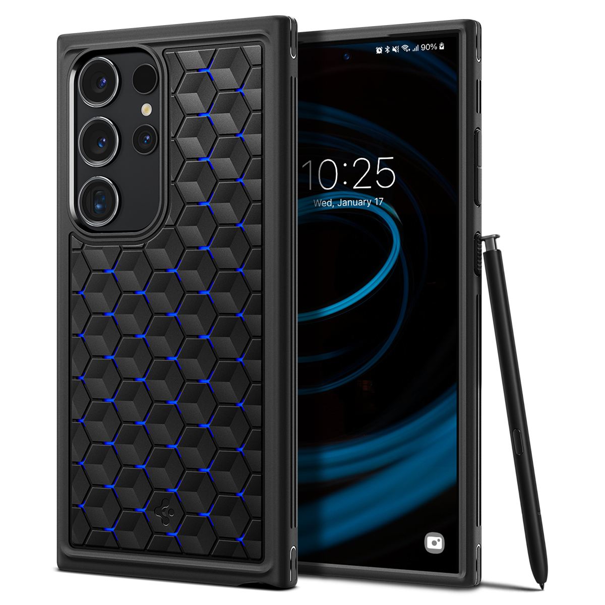 Spigen Cryo Armor, cryo blue - Samsung Galaxy S24 Ultra (1)