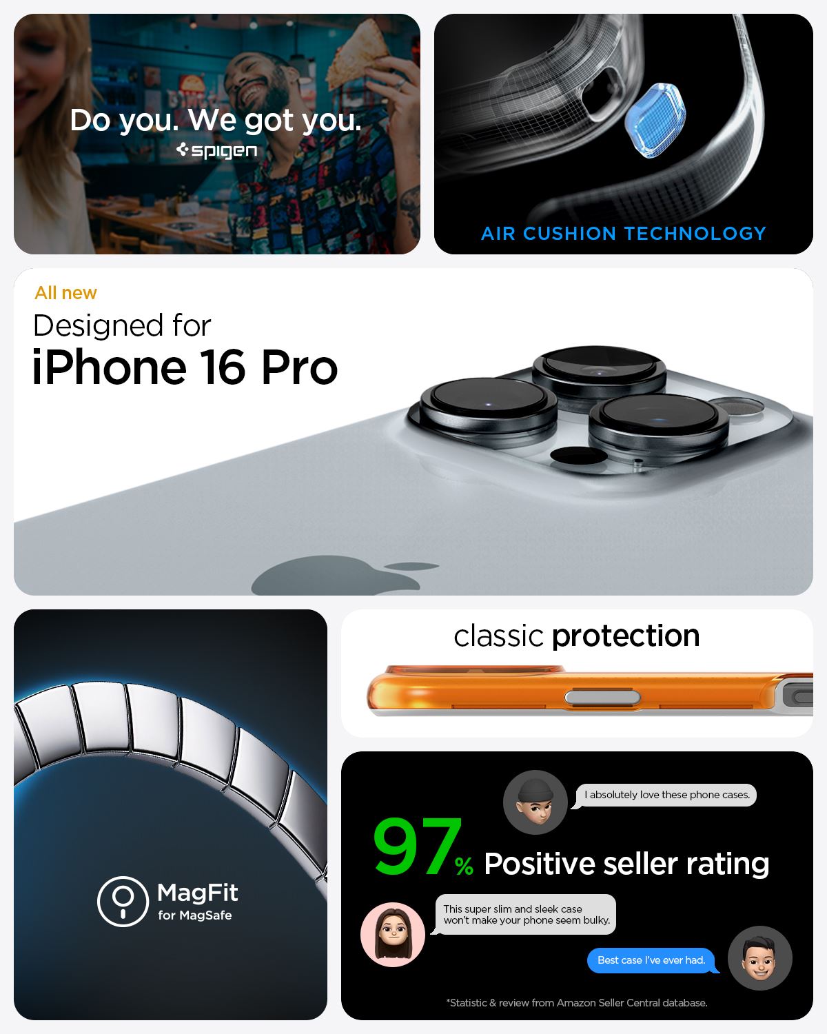 Spigen Classic C1 MagSafe, tangerine - iPhone 16 Pro (10)