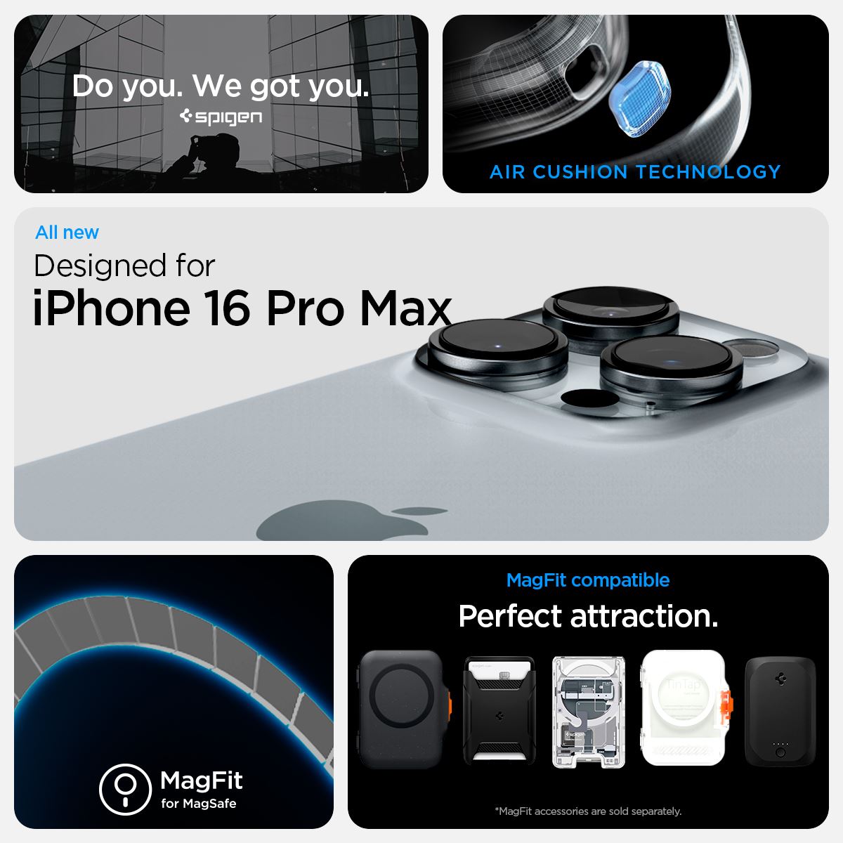 Spigen Ultra Hybrid MagSafe, zero one natural titanium - iPhone 16 Pro Max (8)