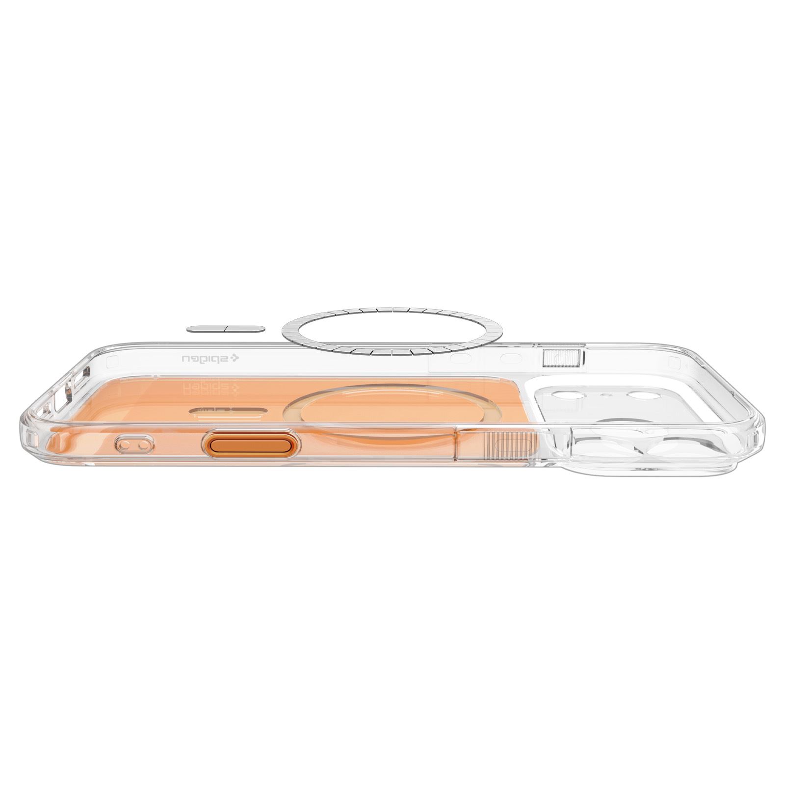 Spigen Ultra Hybrid T MagSafe, glossy orange - iPhone 18 Pro Max/17 Pro Max (8)