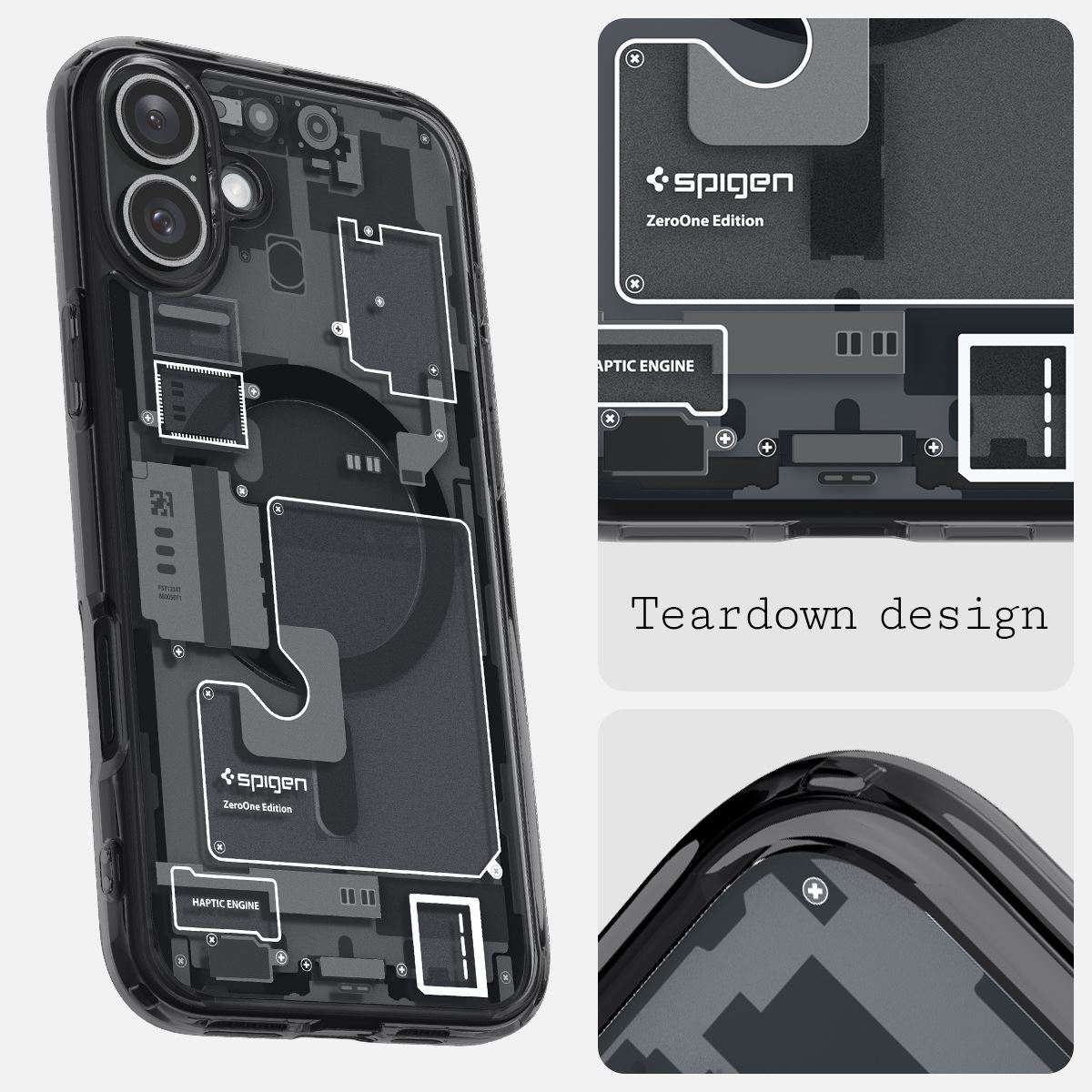 Spigen Ultra Hybrid MagSafe, zero one - iPhone 16 (8)
