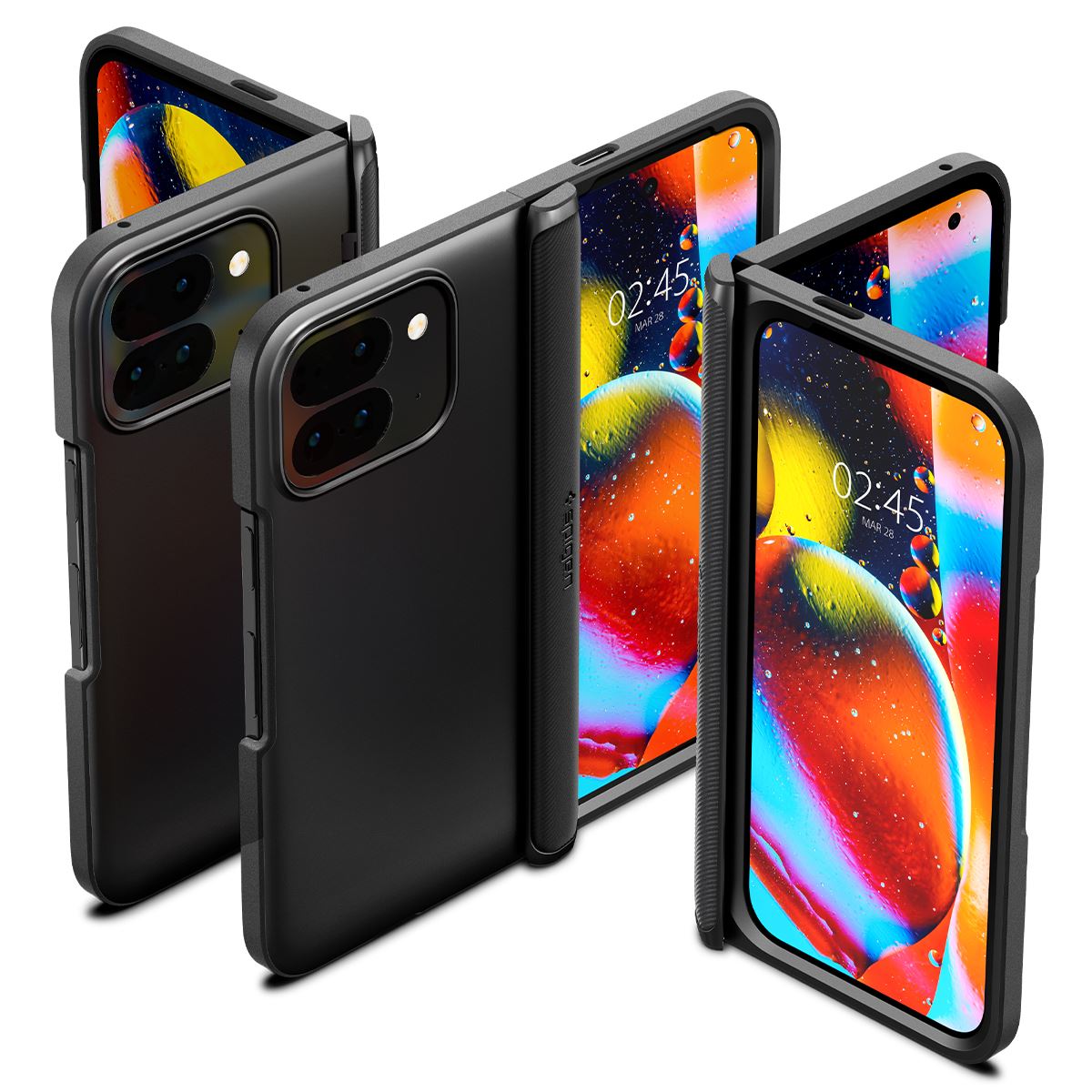 Spigen Slim Armor Pro, black - Google Pixel 9 Pro Fold (16)