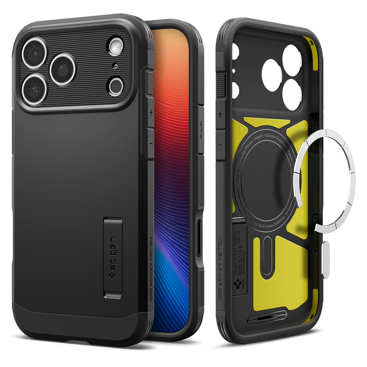 Spigen Tough Armor T MagSafe, black - iPhone 17 Pro (11)