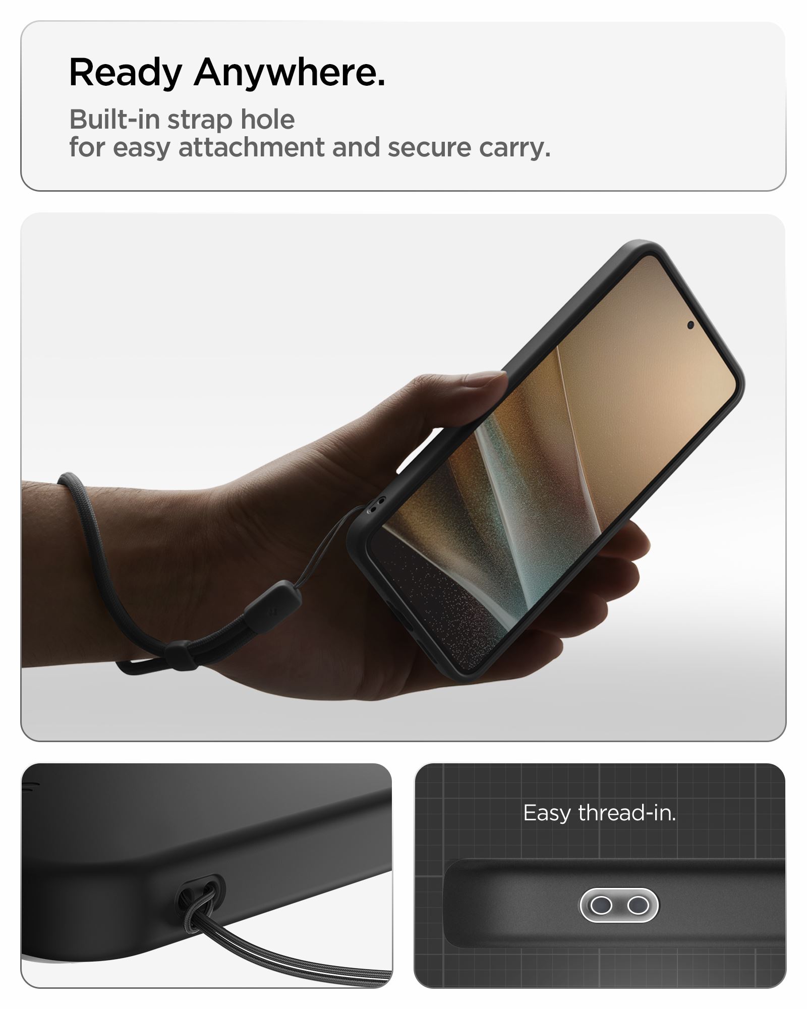 Spigen Thin Fit MagSafe, black - Samsung Galaxy S26+ (15)