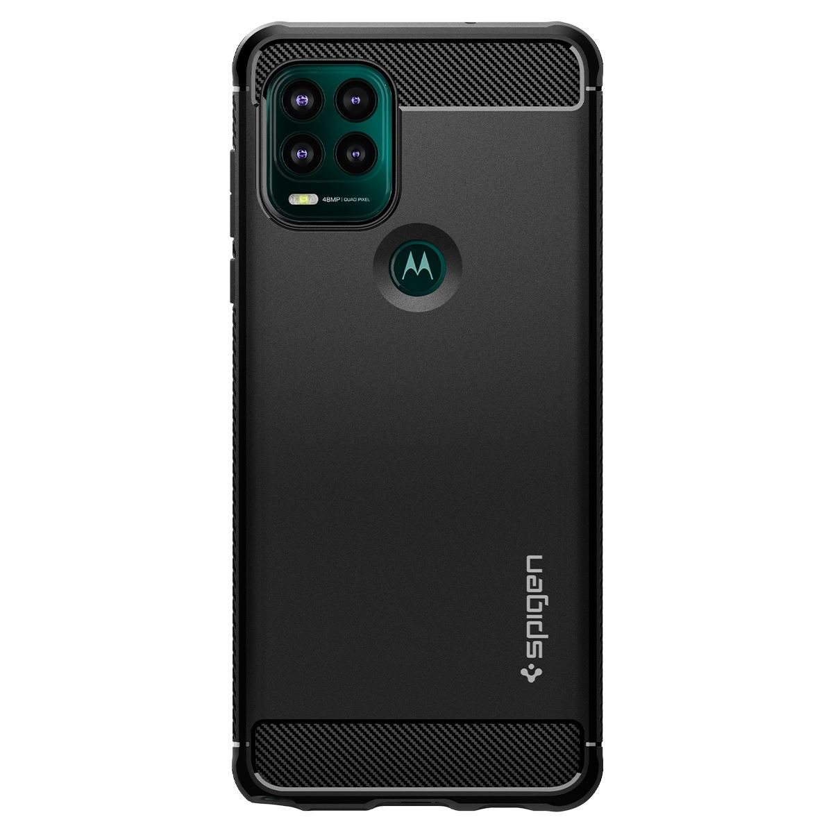 Spigen Rugged Armor, black - Motorola Moto G Stylus 5G (6)