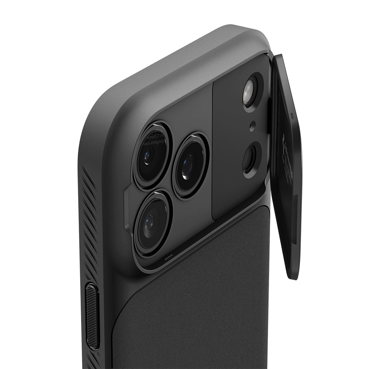 Spigen Optik Armor MagSafe, black - iPhone 17 Pro Max (6)