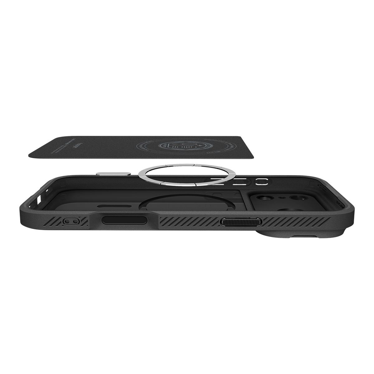 Spigen Optik Armor MagSafe, black - iPhone 17 Pro Max (8)