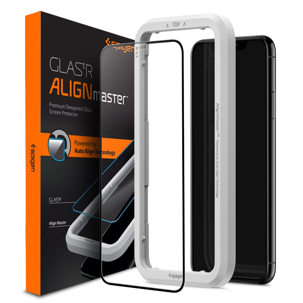 Spigen Align Glass FC - iPhone 11/XR (1)